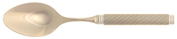 Braid-Platinum (Stainless) Tablespoon (Serving Spoon)