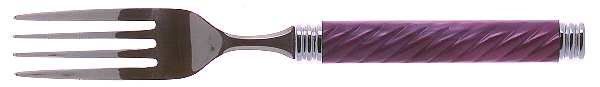 Braid-Rose Quartz (Stainless) Individual Salad Fork