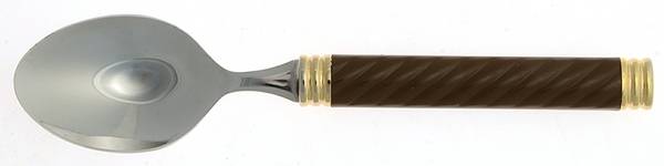 Braid-Tobacco (Mettalics, Gold Accent) Teaspoon
