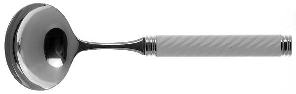 Braid-Snow (Stainless) Solid Gravy Ladle