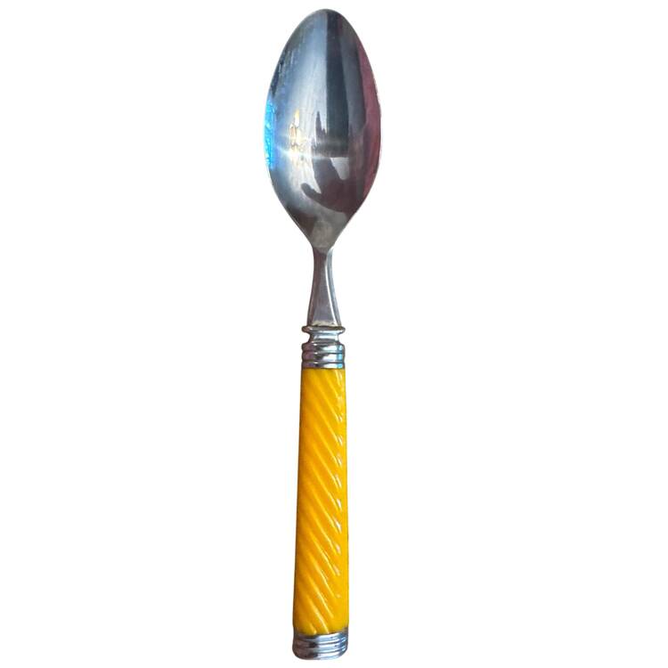 Braid-Primary Yellow (Stainless) Place/Oval Soup Spoon
