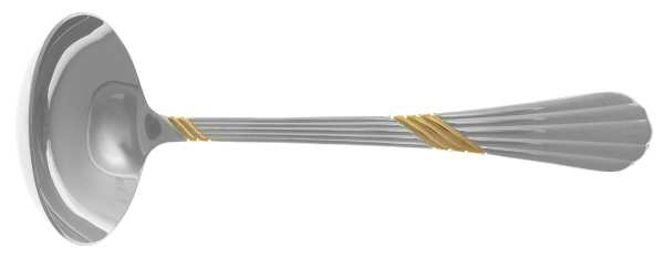 Catalina Gold (Stainless, Gold Accent) Solid Gravy Ladle