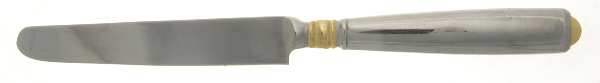Carlisle (Stainless, Gold Accent) New French Solid Knife