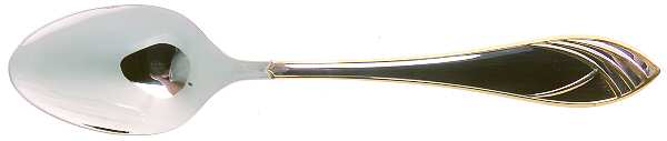 Cathedral Gold (Stainless, Gold Accent) Teaspoon