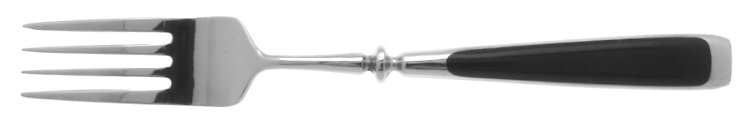 Caleche (Stainless-Black Handles) Individual Salad Fork