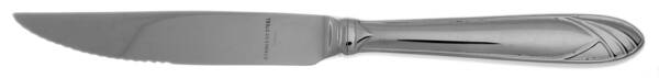 Cathedral (Stainless) Steak Knife Individual Hollow, Serrate HC