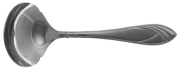 Cathedral (Stainless) Solid Gravy Ladle