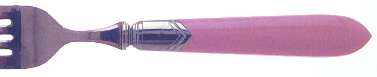 Chevron-Carnation Pink (Stainless) by Mikasa