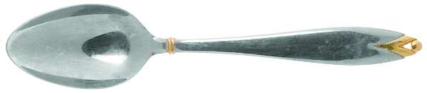 Cinema Gold (Stainless, Gold Accent) Place/Oval Soup Spoon