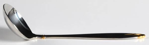 Cinema Gold (Stainless, Gold Accent) Solid Gravy Ladle