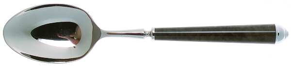 Claridge-Black Marble (Stainless) Tablespoon (Serving Spoon)
