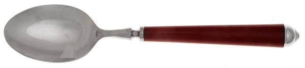 Claridge-Burgundy (Stainless) Place/Oval Soup Spoon