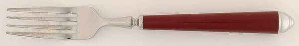 Claridge-Burgundy (Stainless) Fork