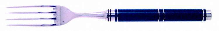 Cloisonne-Navy (Silverplate, 1986) Fork