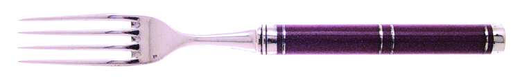 Cloisonne-Red (Silverplate, 1986) Fork