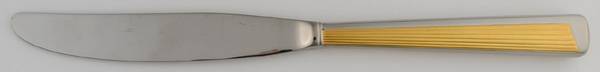 Corinthian Gold (Stainless, Gold Accent) Modern Solid Knife