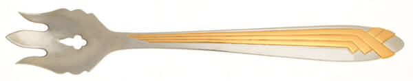Connection Gold (Stainless) Vegetable Serving Fork Solid  HC