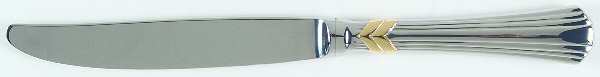 Concorde Gold (Stainless, Gold Accent) Modern Hollow Knife