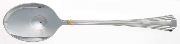 Concorde Gold (Stainless, Gold Accent) Tablespoon (Serving Spoon)