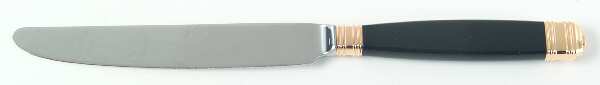 Continental-Black (Stainless-Gold Accent) New French Hollow Knife
