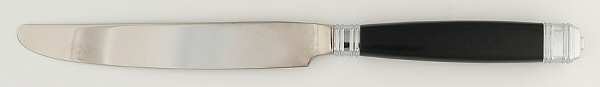 Continental-Black (Stainless, No Gold) New French Hollow Knife
