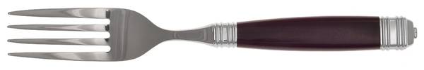 Continental-Eggplant(Stainless, No Gold) Individual Salad Fork