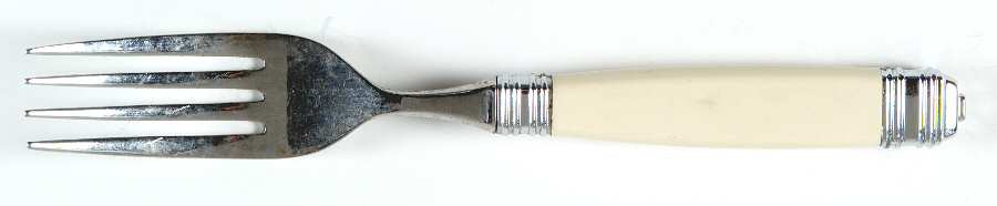 Continental-Ivory (Stainless, No Gold Accent) Individual Salad Fork