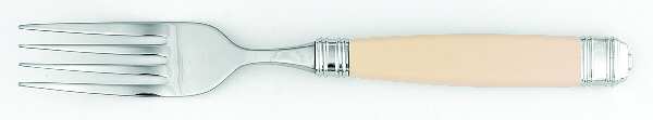 Continental-Ivory (Stainless, No Gold Accent) Fork