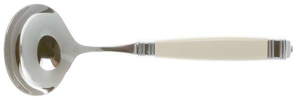 Continental-Ivory (Stainless, No Gold Accent) Solid Gravy Ladle