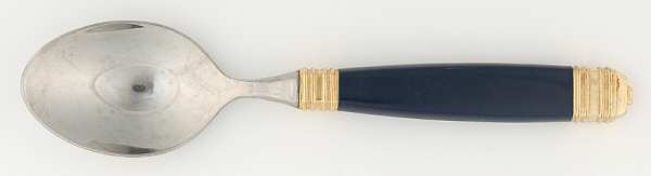 Continental-Navy (Stainless-Gold Accent) Teaspoon