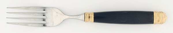 Continental-Navy (Stainless-Gold Accent) Fork