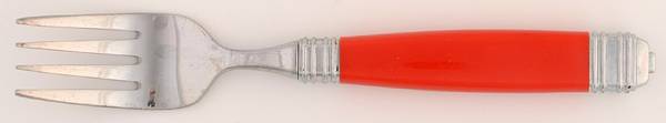 Continental-Primary Red (Stainls) Youth Fork