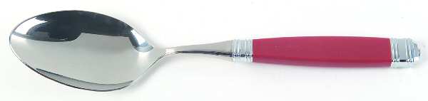 Continental-Primary Red (Stainls) Tablespoon (Serving Spoon)