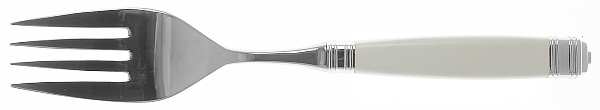 Continental-White (Stainless) Medium Solid Cold Meat Serving Fork
