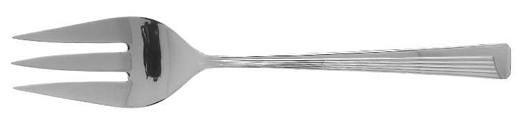 Corinthian (Stainless) Medium Solid Cold Meat Serving Fork