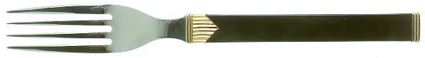 Direction (Stainless-Black-Gold) Individual Salad Fork
