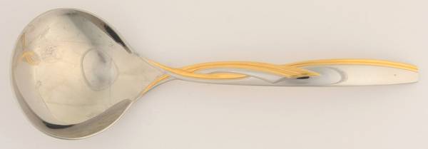 Empire Gold (Stainless, Gold Accent) Solid Gravy Ladle