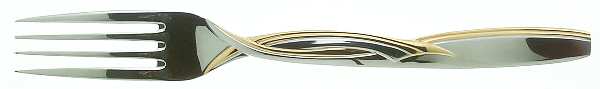 Empire Gold (Stainless, Gold Accent) Fork