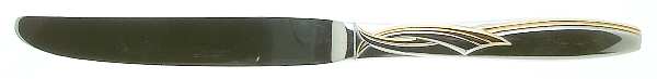 Empire Gold (Stainless, Gold Accent) Modern Hollow Knife