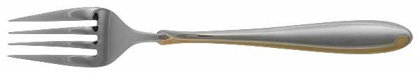 Estasi (Stainless, Gold Accent) Fork