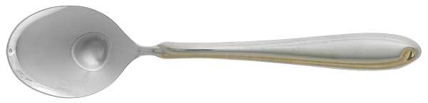 Estasi (Stainless, Gold Accent) Demitasse Spoon