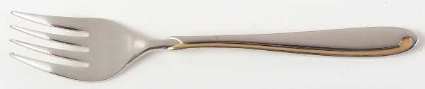 Estasi (Stainless, Gold Accent) Individual Salad Fork