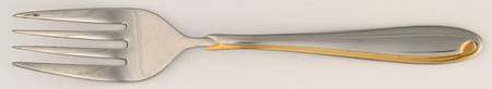 Estasi (Stainless, Gold Accent) Individual Salad Fork