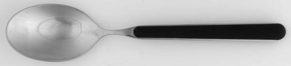 Fantasia-Black (Stainless) Place/Oval Soup Spoon