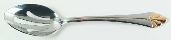 Finial Pierced Tablespoon (Serving Spoon)