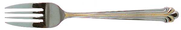Gotham Gold (Stainless-Gold Accent) Individual Salad Fork
