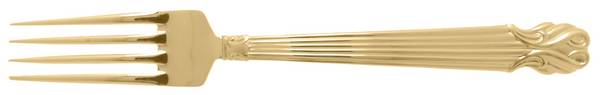 Golden Pericles (Gold Electroplate) Fork