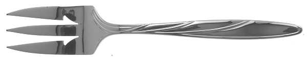 Latitudes (Stainless) Large Solid Cold Meat Serving Fork