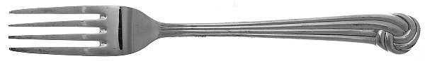 Love Knot (Silverplate, 1986) Fork