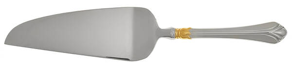 Lyons (Stainless, Gold Accent) Pie and Cake Server with Stainless Blade HC